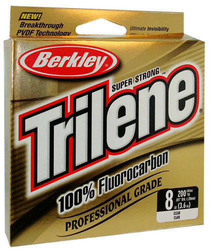 Berkley Trilene 100% Fluorocarbon Fishing Line, 2000 Yd. Spool, Pick Line  Test