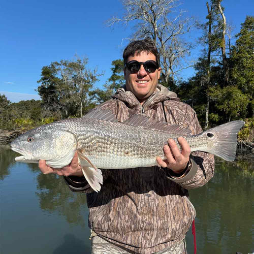 A big creek red caught this week with Boogieman Fishing Charters