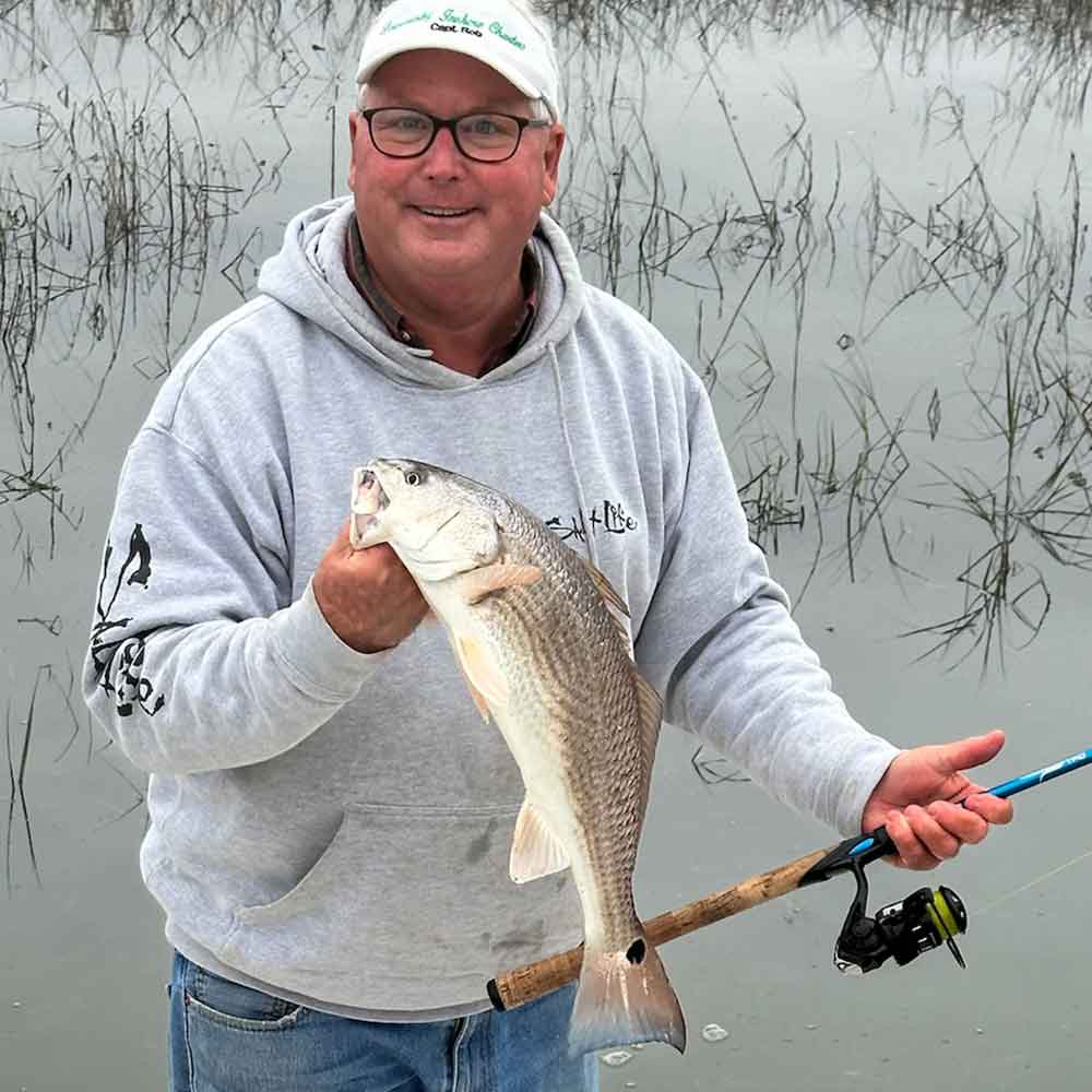 Captain Rob Bennett, back on the water