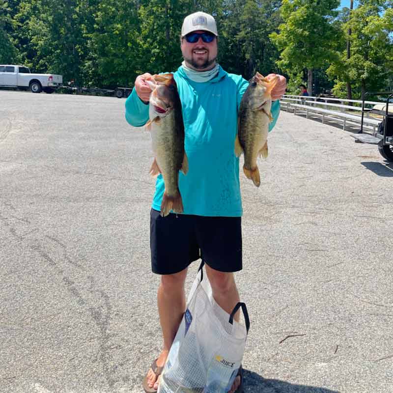 Prespawn bass at Lake Thurmond present South Carolina anglers with