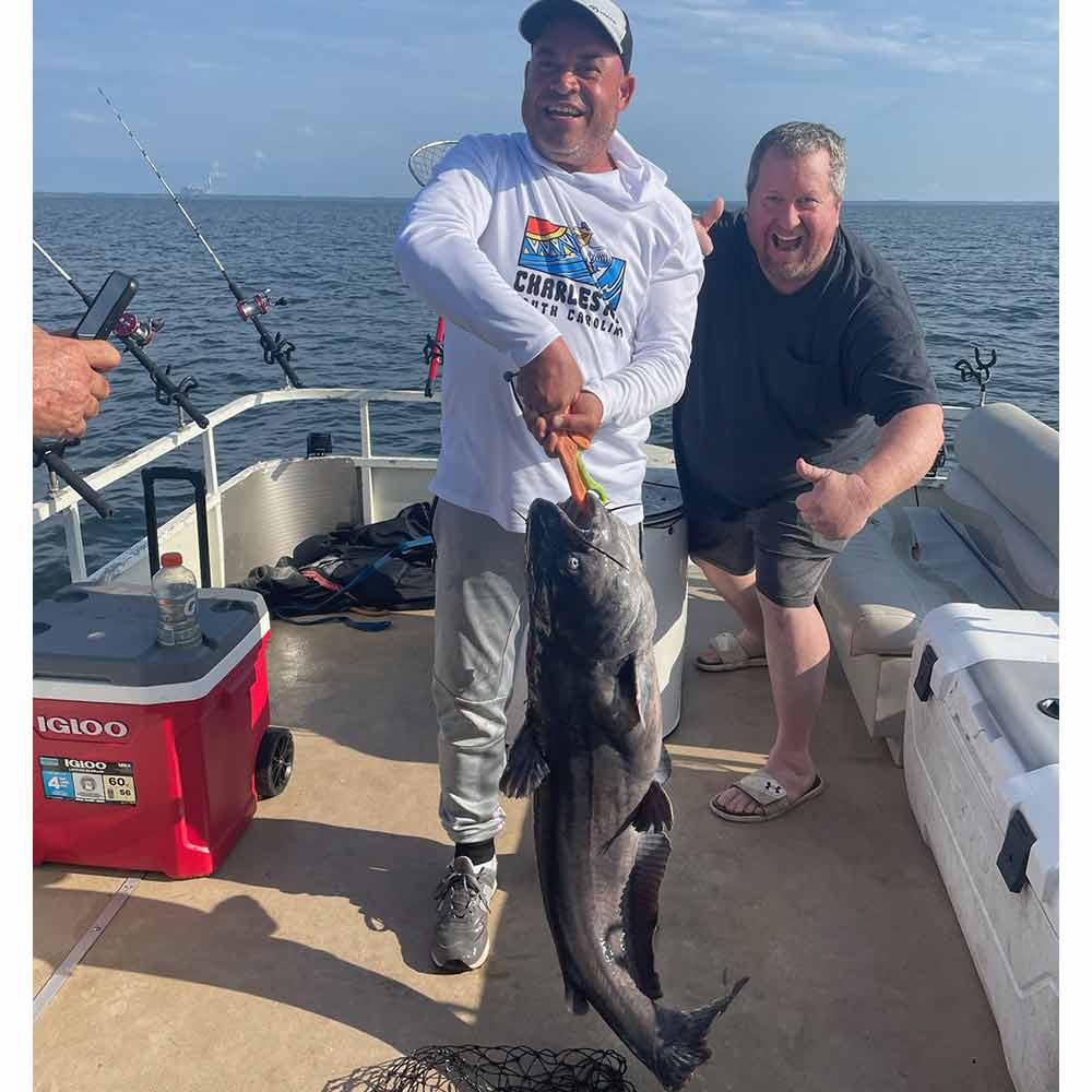 A good one caught with Captain Bobby Winters