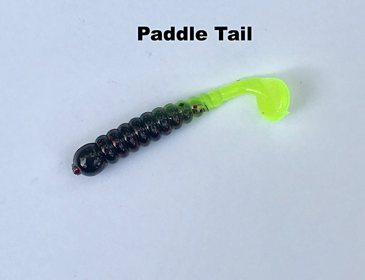 Crappie Day Paddle Tail Jigs(1.75) (10 pk) - Angler's Headquarters