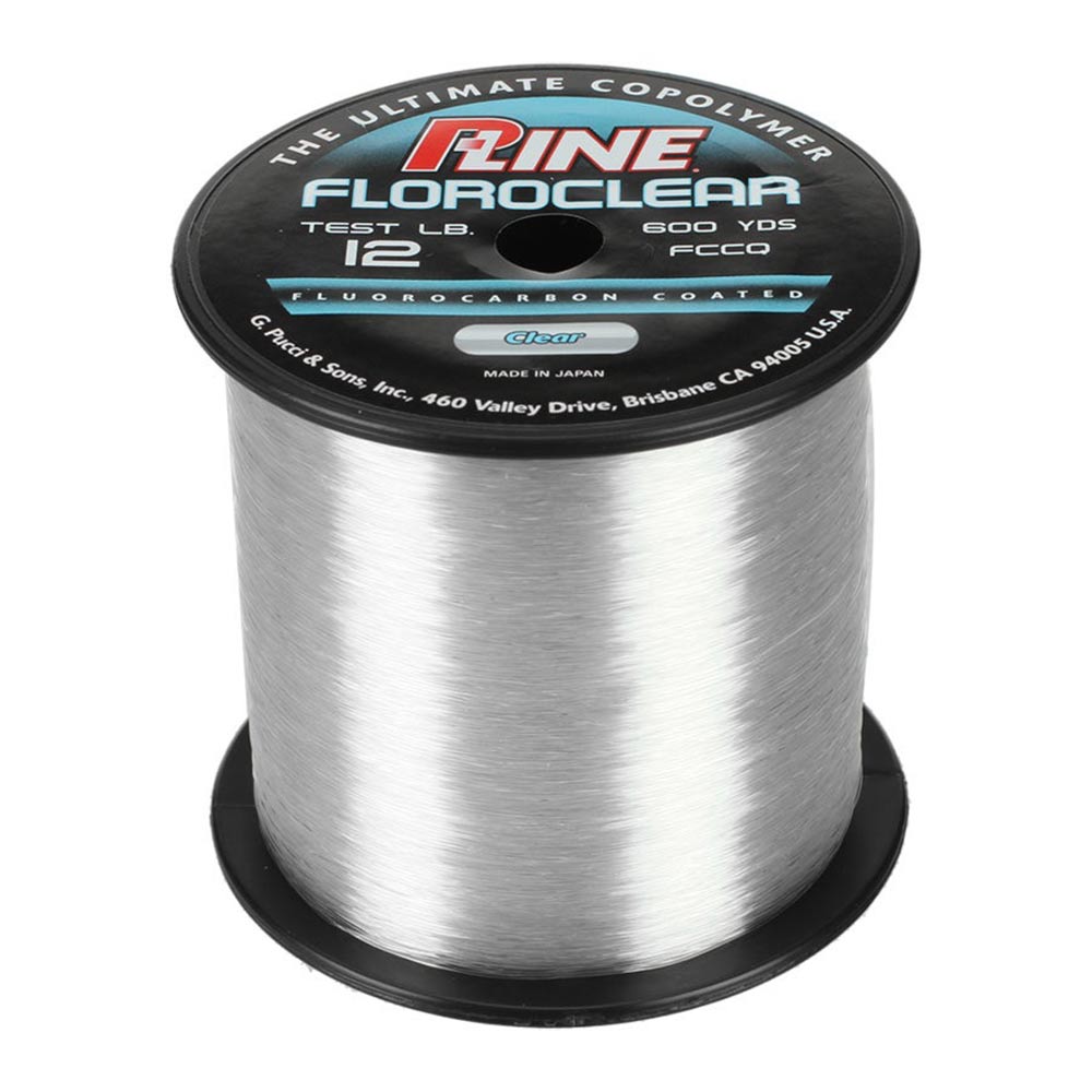 P-Line Floroclear fluorocarbon fishing line clear Choose your line size!  NIP