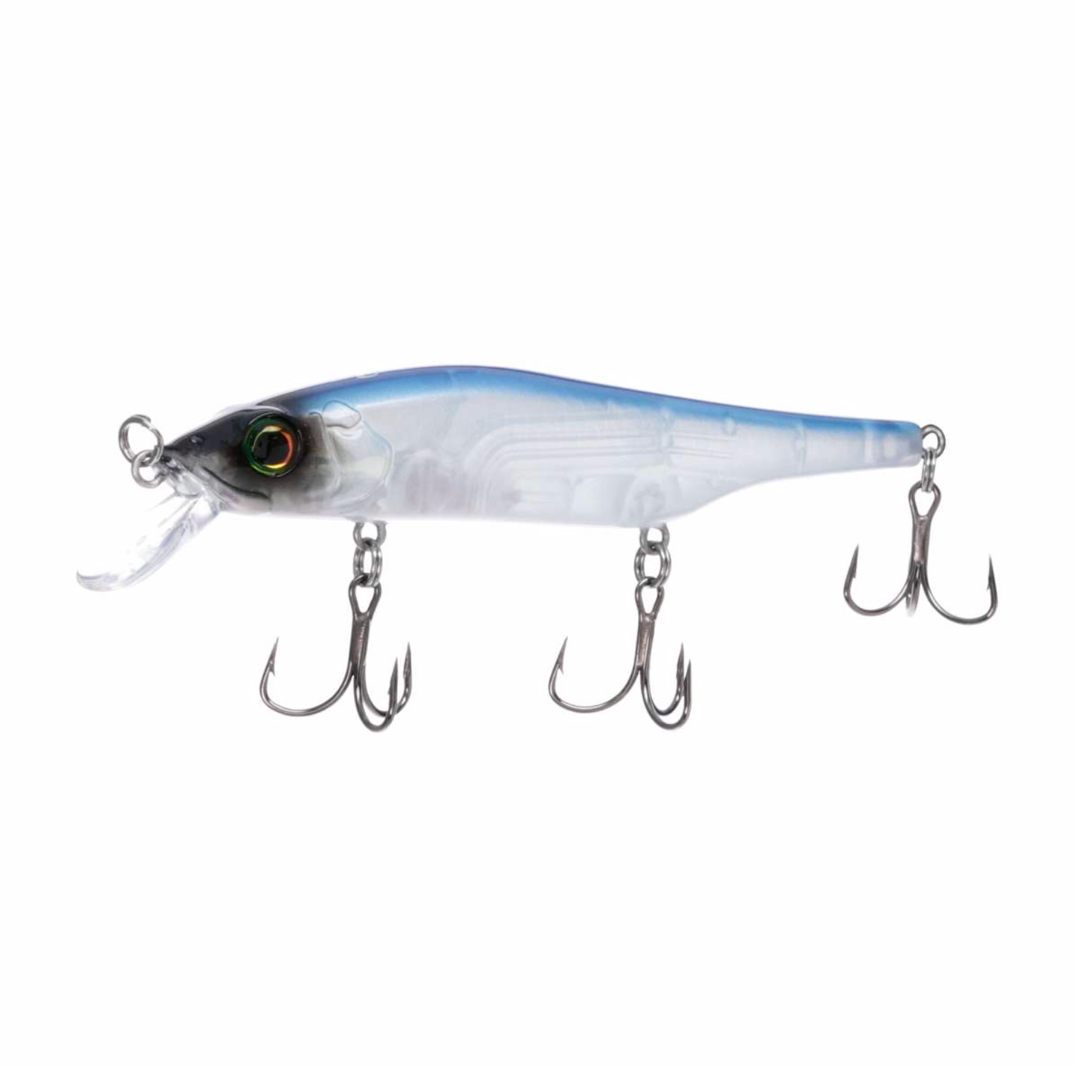 Pearson Plug 7.5 Suicide Sucker Natural PerchThese 7.5 glide jerk baits  have a large body shape, and wide glide walk-the-dog-action. The jerk bait  has thicker profile than minnow jerk baits. These baits