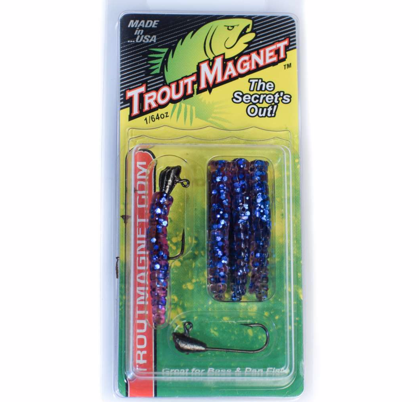 Leland Lures Trout Magnet Pack 1/64 Once Opaque Chartreuse 9/pièce -  FISH307.com