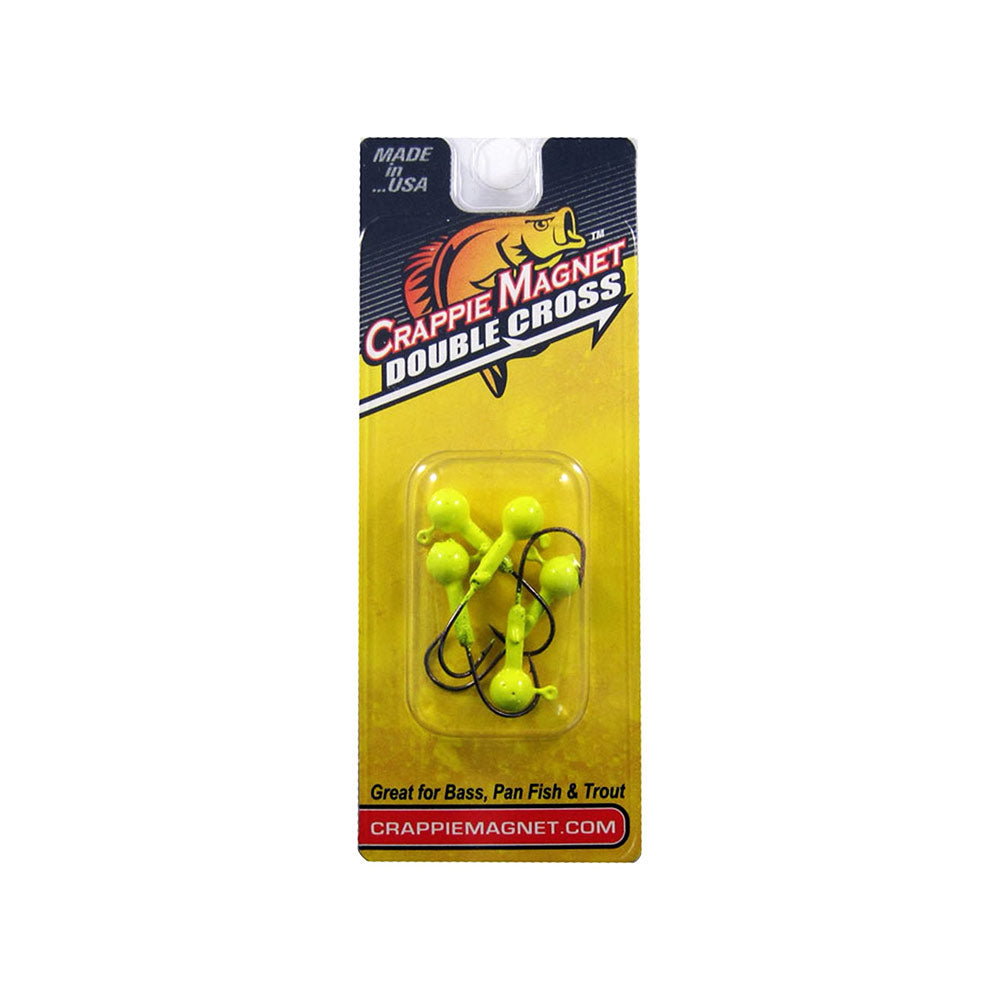 Leland's Crappie Magnet Double Cross Jig Heads - Angler's Headquarters