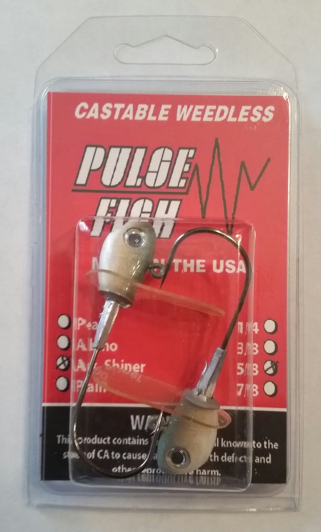 The Pulse Jig (2 Pack Without Baits: Painted Heads) - Angler's