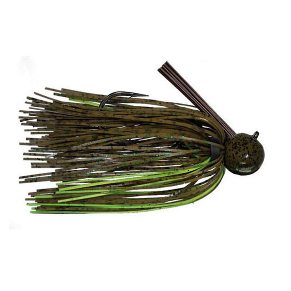 Extreme Football Jig - Root Beer/Green Pumpkin Craw - Dobyns Rods